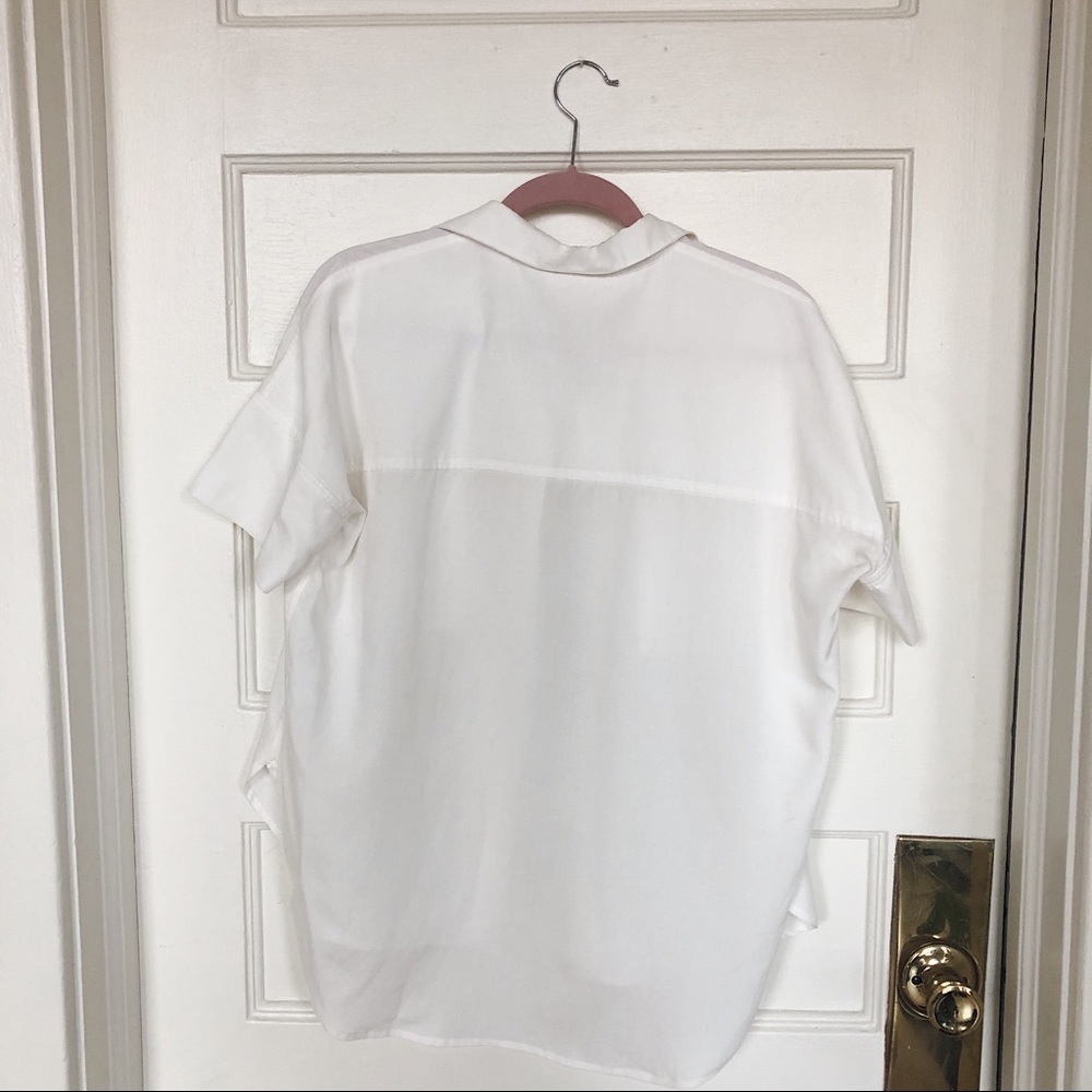 Tradlands Box Top Salt Tencel Linen - Picture 6 of 7